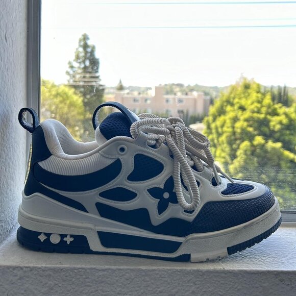 Louis Vuitton Other - Louis Vuitton Men's Navy and Blue Trainers